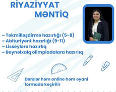 Online Riyaziyyat və məntiq hazırlığı