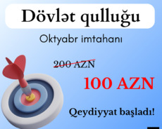 Dövlət qulluğu üzrə peşəkar müəllimlər tərəfindən dərslər