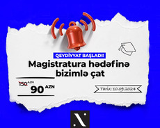 magistiraturaya hazırlıq