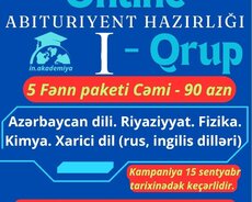 1 Qrup hazırlığı