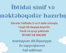 İbtidai Sinif Hazirliği