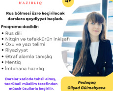 Məktəbəqədər hazırlıq (Neftçilər metrosu yaxınlığı)