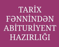 Online Tarix üzrə abituryent hazırlığı