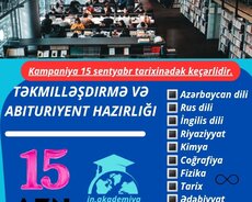 Təkmilləşdirmə və Abituriyent hazırlığı