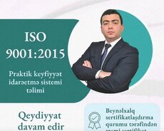 Iso9001:2015 keyfiyyət idarəetmə təlimi