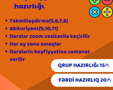 Onlayn Riyaziyyat hazırlığı