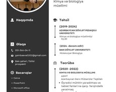 Kimya və biologiya hazırlığı