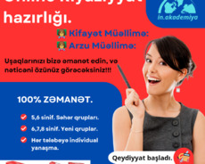 Online riyaziyyat hazırlığı