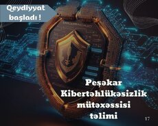 Kibertəhlükəsizlik mütəxəssisi təlimi