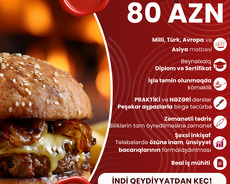 Aşpazlıq Kursu. Endirim