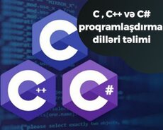 C, c++ və C# Proqramlaşdırma dilləri təlimi