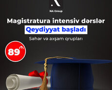 magistiratura qruplarına qeydiyyat başladı