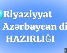 Riyaziyyat və Azərbaycan dili hazırlığı