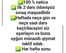 Kimya və biologiya müəllimi