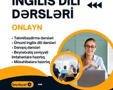 Onlayn İngilis Dili Dərsləri