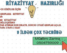 Riyaziyyat hazırlığı