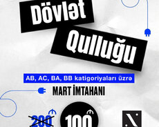 Dövlət qulluğuna hazırlıq Mart qruplarına qeydiyyat başladı