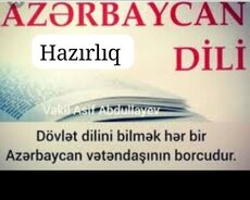 Azərbaycan dili hazırlığı təkminləşmə