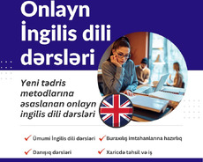 Onlayn ingilis dili dərsləri