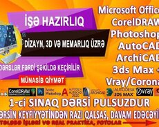 Dizayn, ofis, memarlıq üzrə işə hazırlıq