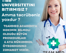 Tibb Universitetini Bitirib-təcrübəsi Olmayanlar Ücün Təlim