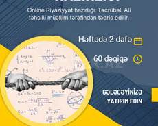 Riyaziyyatdan 1-7 ci siniflər üçün onlayn hazırlıq