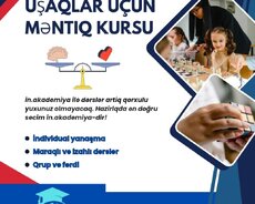 Uşaqlar üçün Məntiq kursları