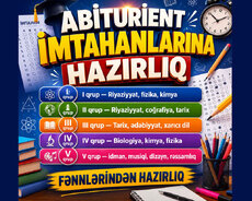 Abiturient imtahanlarına hazırlıq Az rus sektor