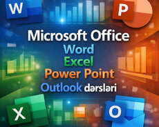 Microsoft ofis Word Excel Power point Outlook kursu