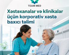 Klinikalar üçün korporativ xəstə baxıcı təlimi
