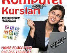 Microsoft Word, Excel, Power Point, kompüter kursları