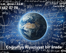 Riyaziyyat və Coğrafiya bir arada hazırlığı