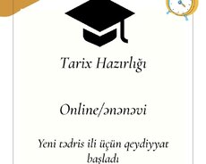 Tarix hazırlığı online/ənənəvi