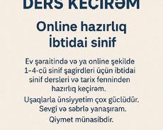 Online dərs