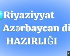 Riyaziyyat və Azərbaycan dili hazırlığı