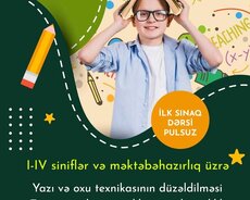 Məktəbəqədər və ibtidai sinif hazırlığı