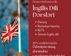 Amerika təhsilli müəllim ilə ingilis dili dərsləri