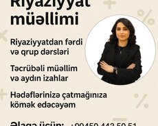 Riyaziyyat müəllimi