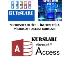 Fərdi Ofis Word Excel informatika kursu