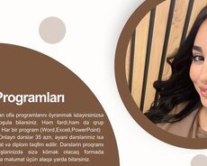 ofis proqramları üzrə dərs