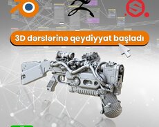 3d Modelləmə kursu