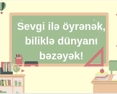 İbtidai (1-4) siniflər üzrə yay tətili hazırlığı