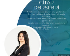 Gitara kursu/Gitara dərsləri