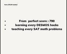 Sat Math kursu