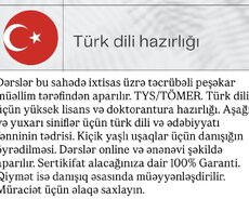 tys/tömer sınavına hazırlık. Yabancılar için konuşma