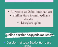 Riyaziyyat və Məntiq dərsləri