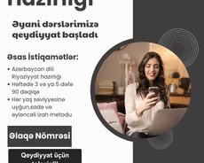 Məktəbəqədər və İbtidai Sinif Hazırlığı