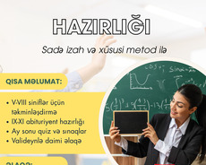 Riyaziyyatdan Fərdi Hazırlıq