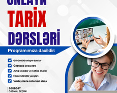 Onlayn Tarix Dərsləri