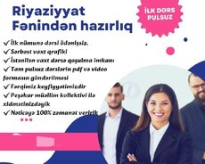 Riyaziyyat Hazırlığ